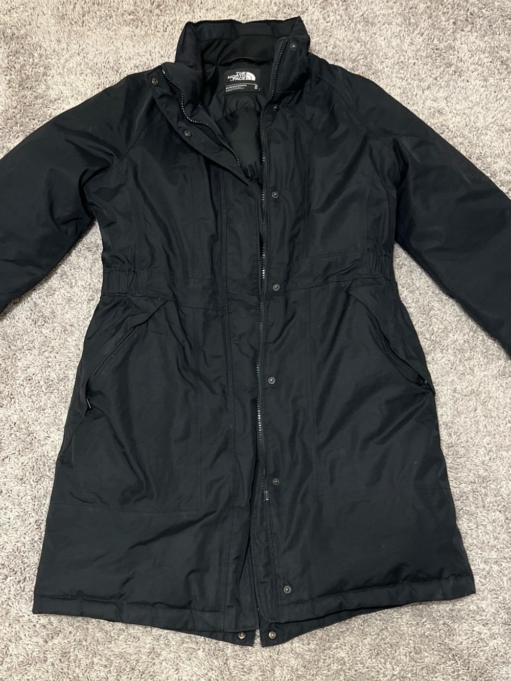 The North Face Black Womens Parka Medium